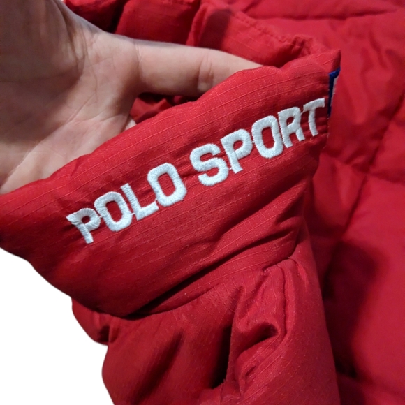 Vintage Ralph Lauren Polo Sport Puffer Jacket - Picture 6 of 10